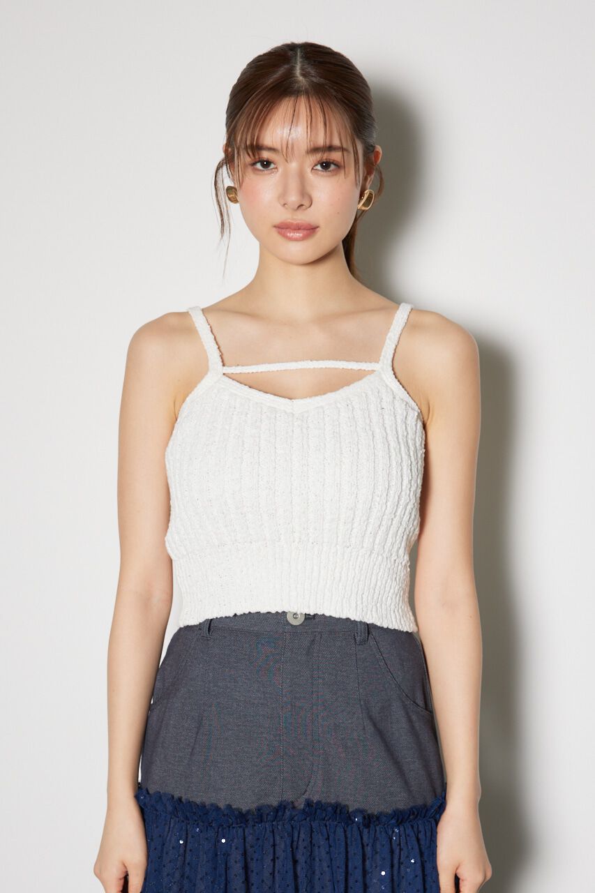 rienda「ニットビスチェ」|キャミソール|