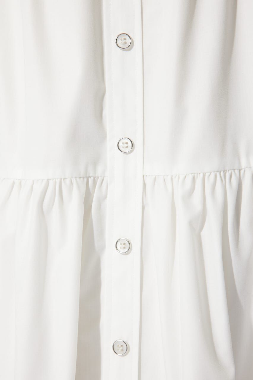 rienda「センターボタンデザインティアードフレアスカート」|スカート|