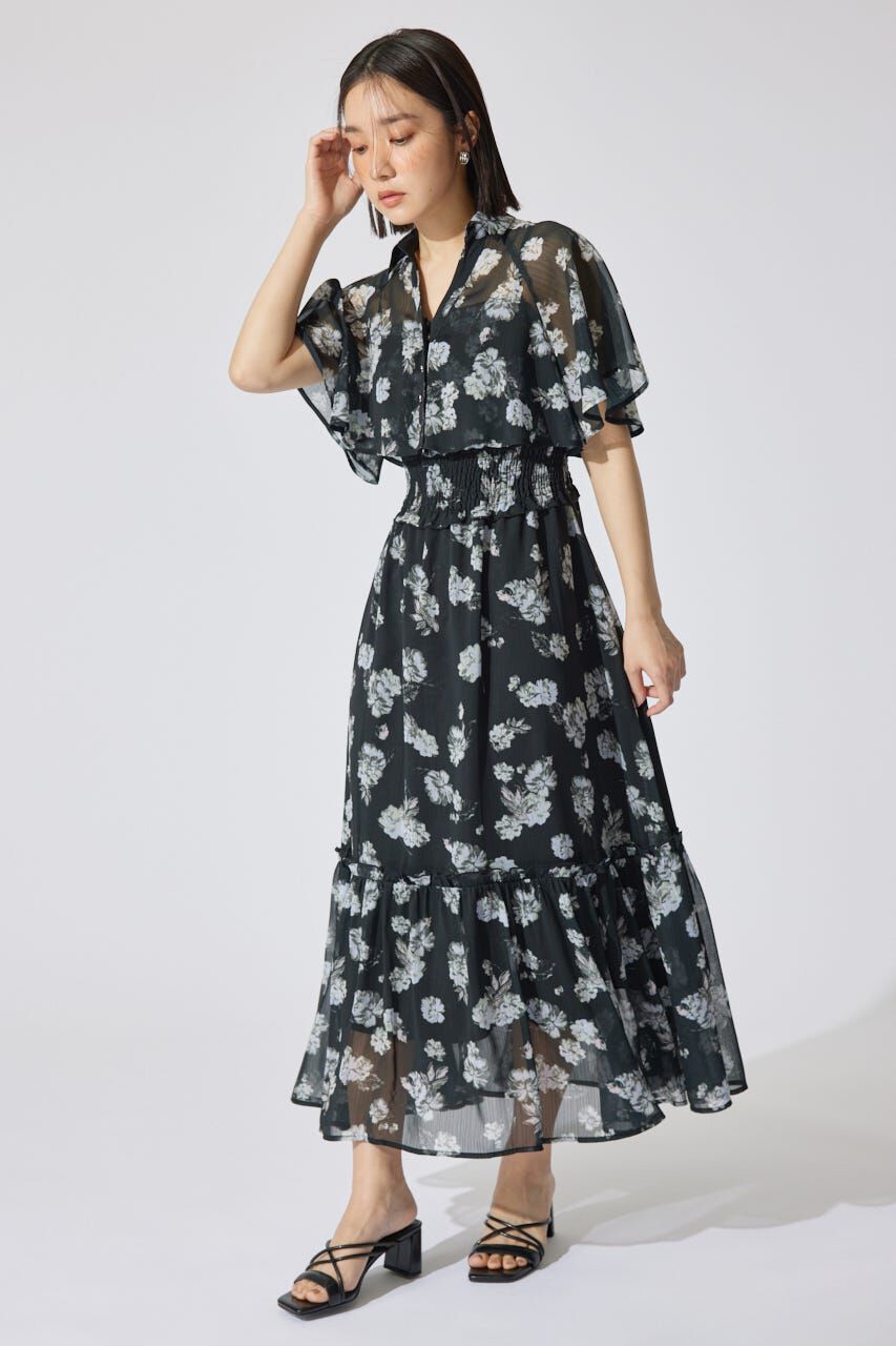 rienda「シャーリングワンピースセット」|ワンピース|