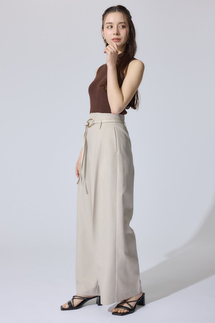 rienda「ウォッシャブルリブタンクトップ」|ニット・セーター|