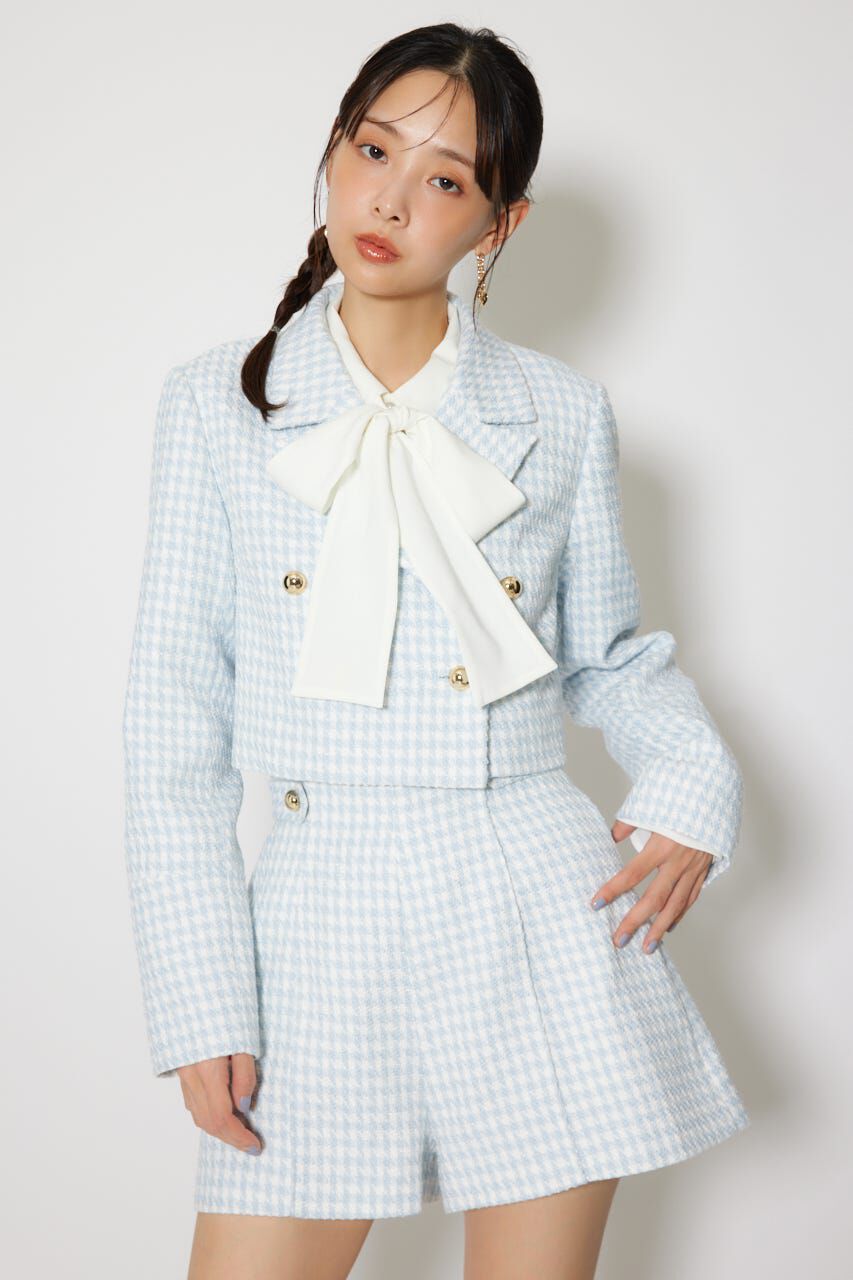 rienda「ツイードショートジャケット」|その他|