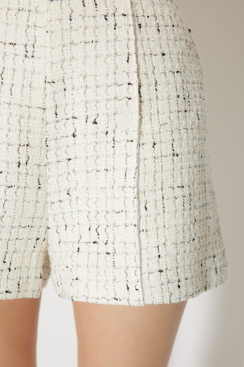 rienda「ハイウエストツイードショートパンツ」|その他|