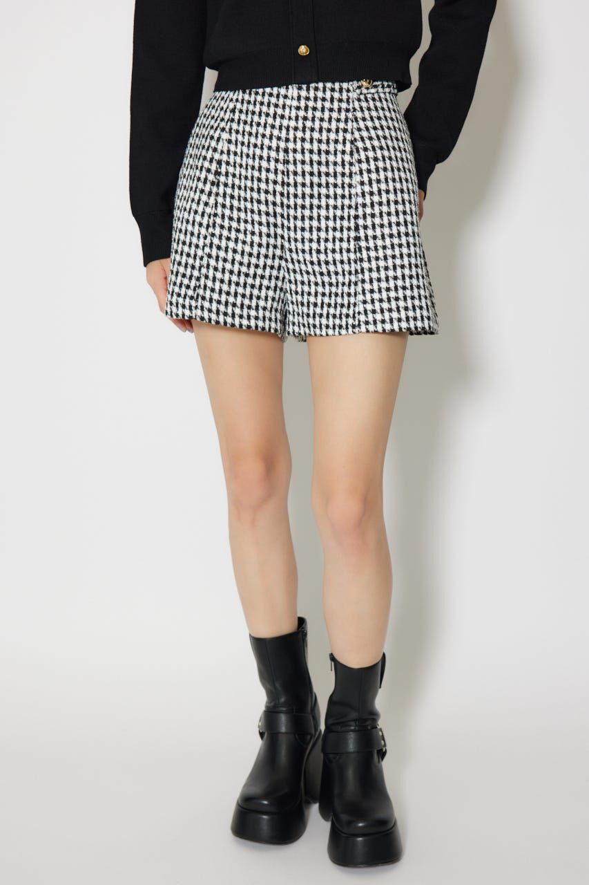 rienda「ハイウエストツイードショートパンツ」|その他|