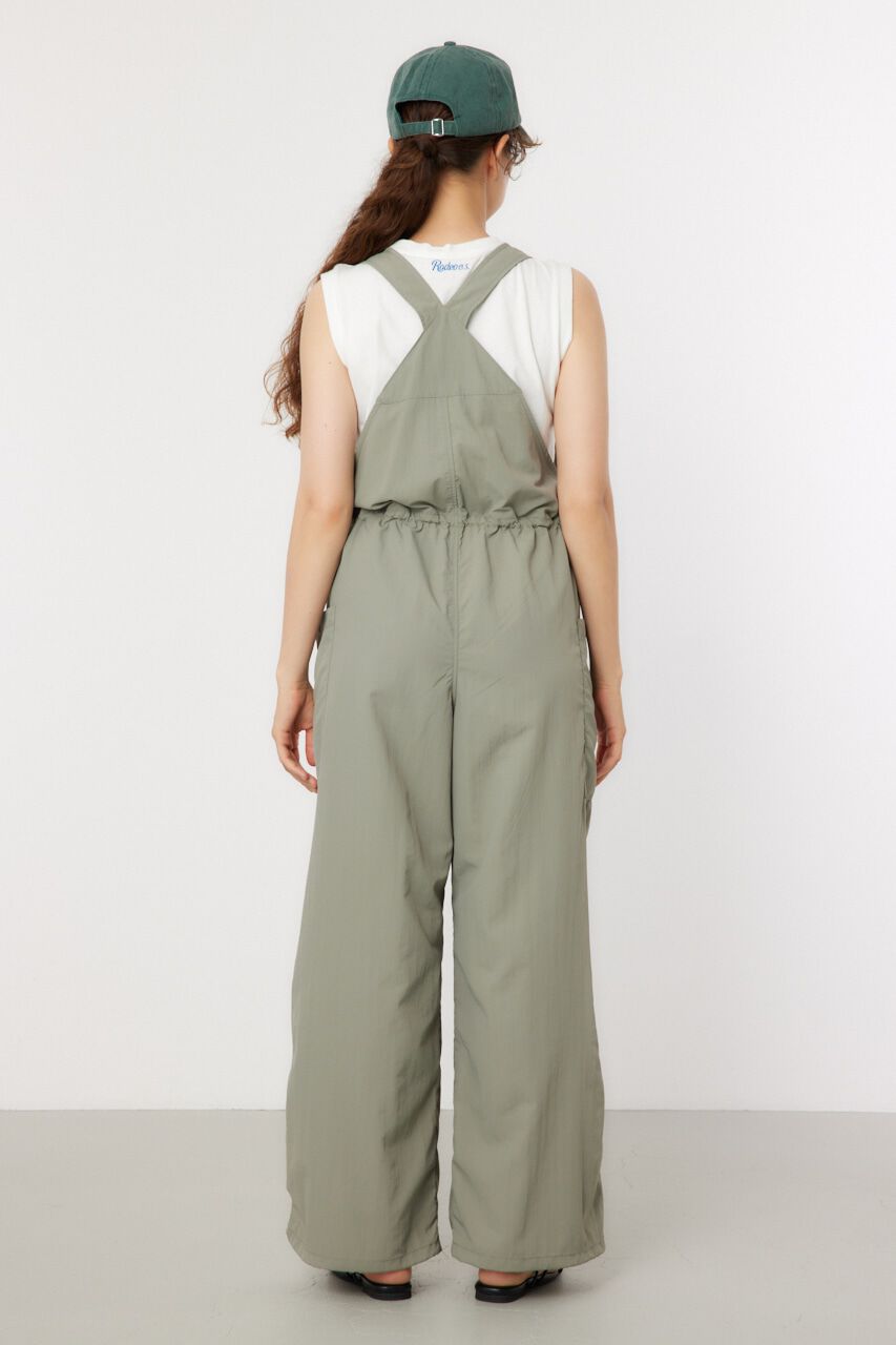 RODEO CROWNS「ウエストシャーリング ナイロンサロペット」|その他|