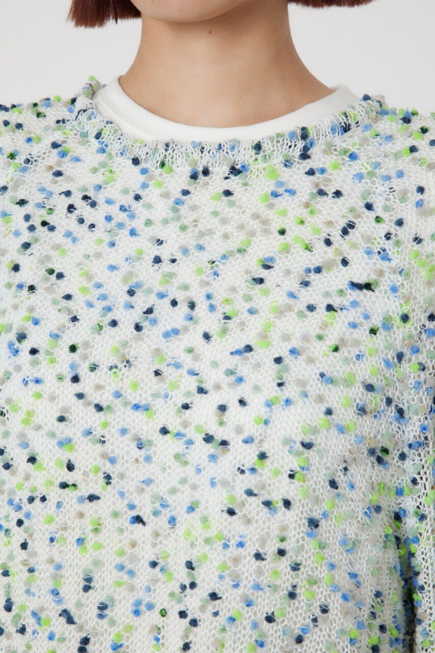 RODEO CROWNS「2WAYシアーネップニット」|ニット・セーター|