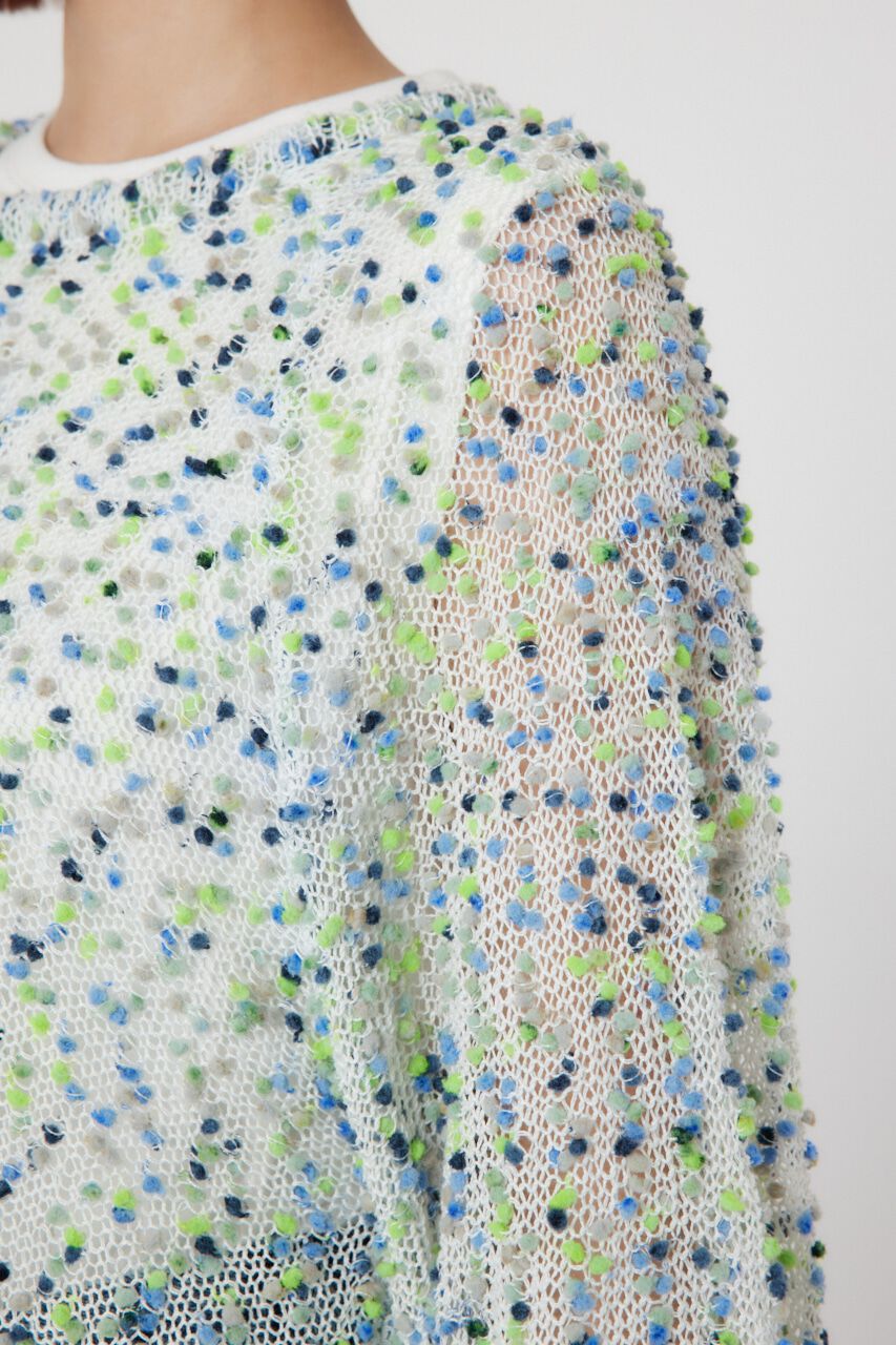 RODEO CROWNS「2WAYシアーネップニット」|ニット・セーター|