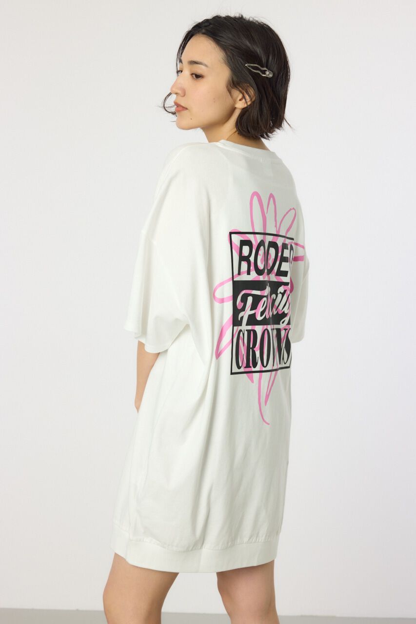 RODEO CROWNS「Flower Box Logoワンピース」|ワンピース|