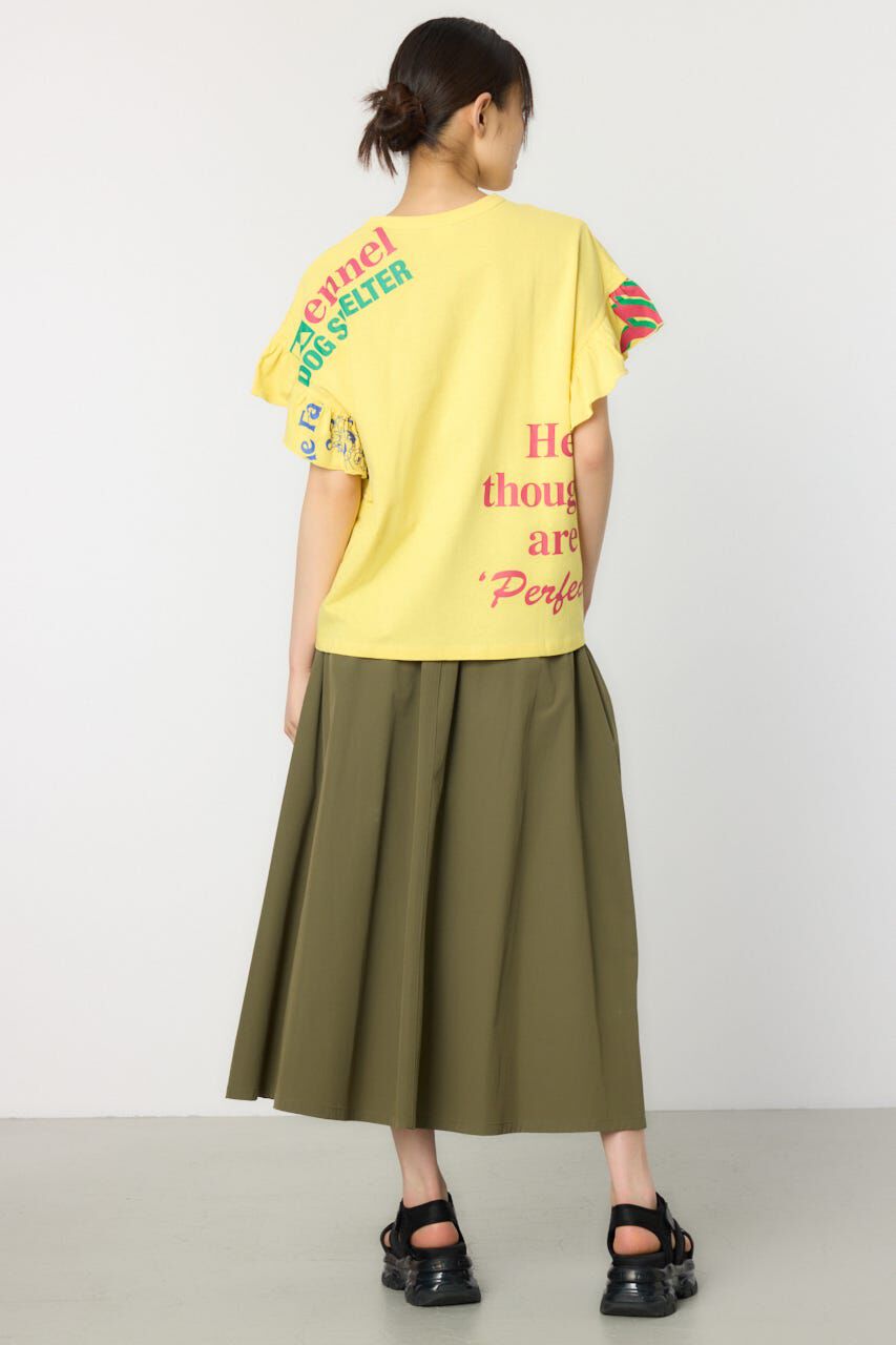 RODEO CROWNS「カスタムリメイクフリルアームトップス」|Tシャツ・カットソー|