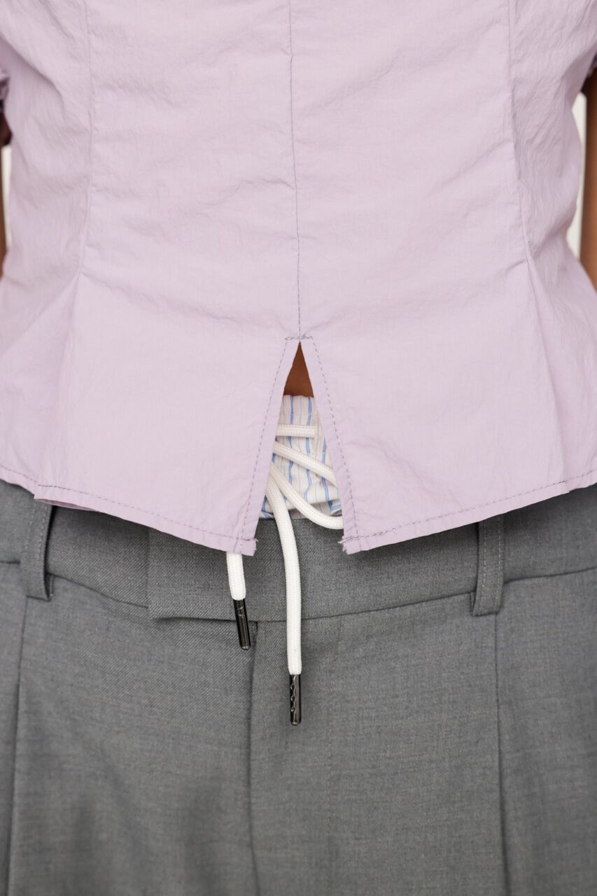 SLY「SHOULDER OPEN SQ PUFF トップス」|シャツ・ブラウス|