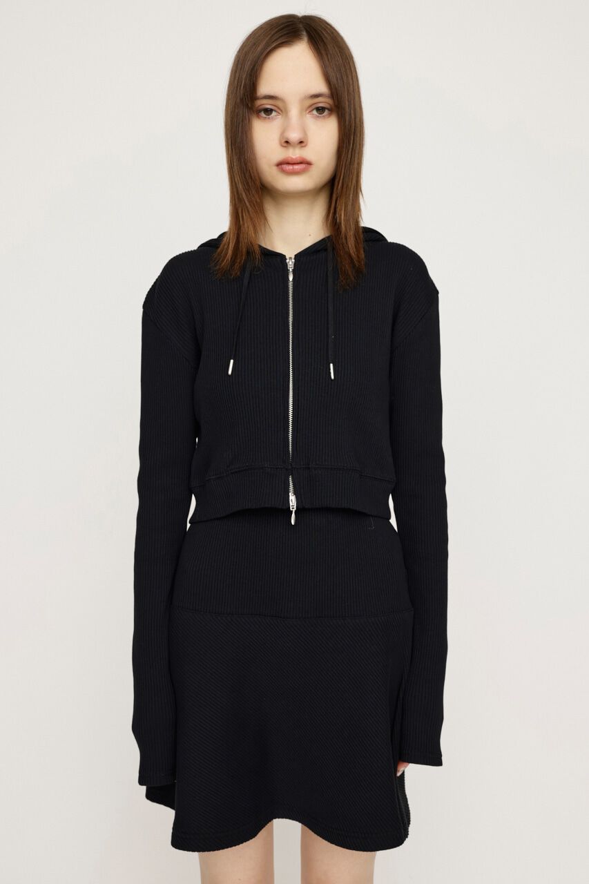SLY「CROPPED HOODIE FLARE SK 2P」|ワンピース|