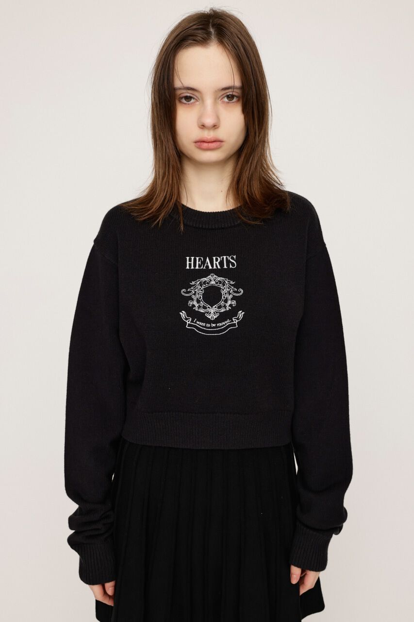 SLY「MOTIF LOGO KNIT トップス」|ニット・セーター|