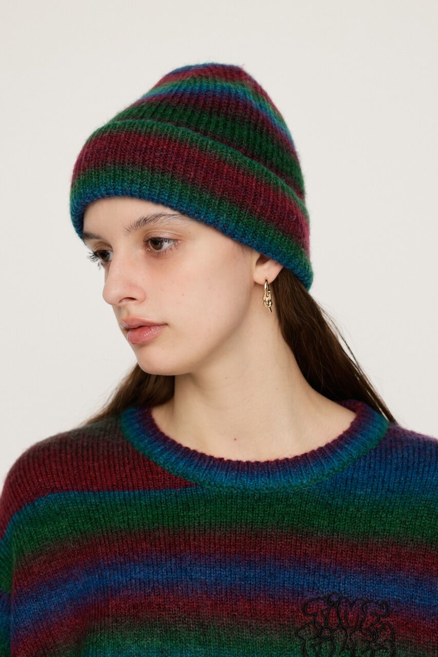 SLY「GRADATION KNIT BEANIE」|その他|