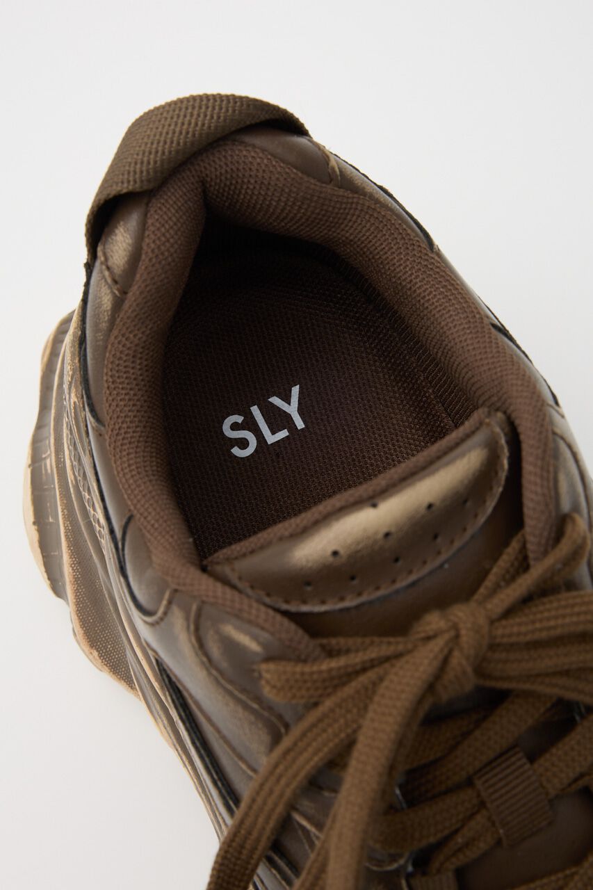 SLY「AGING CREATIVE SOLE SNEAKER」|スニーカー|