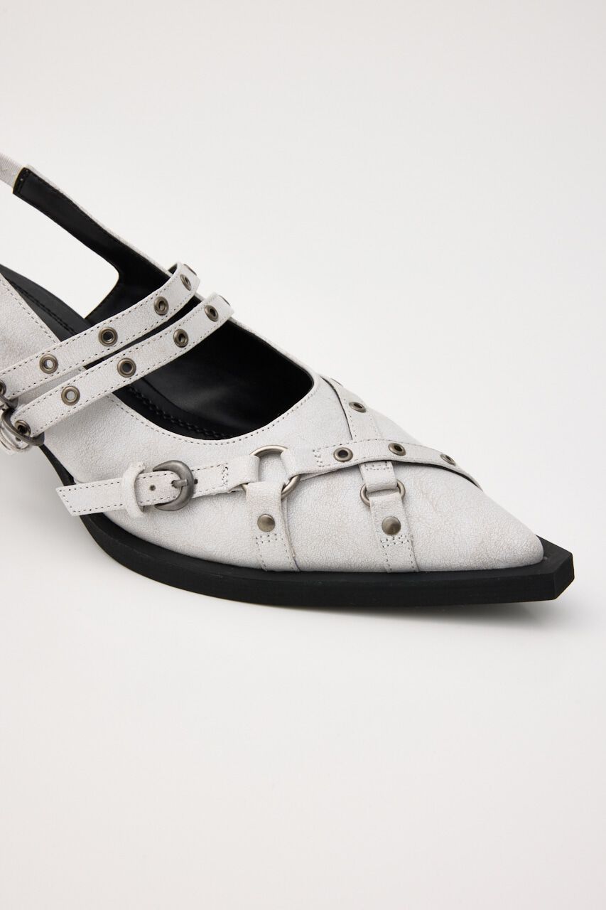 SLY「POINTED TOE BELT サンダル」|サンダル|