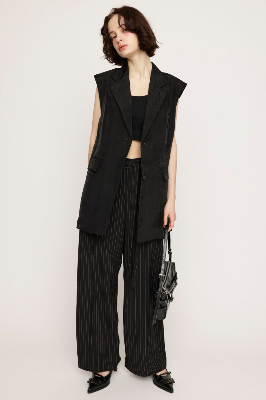 SLY「SHEER TAILOR ベスト」|ダウンベスト・ベスト|