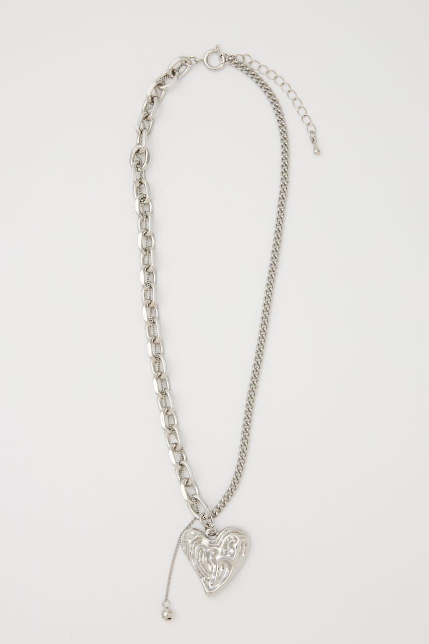 SLY「RANDOM CHAIN HEART ネックレス」|ネックレス|SLV