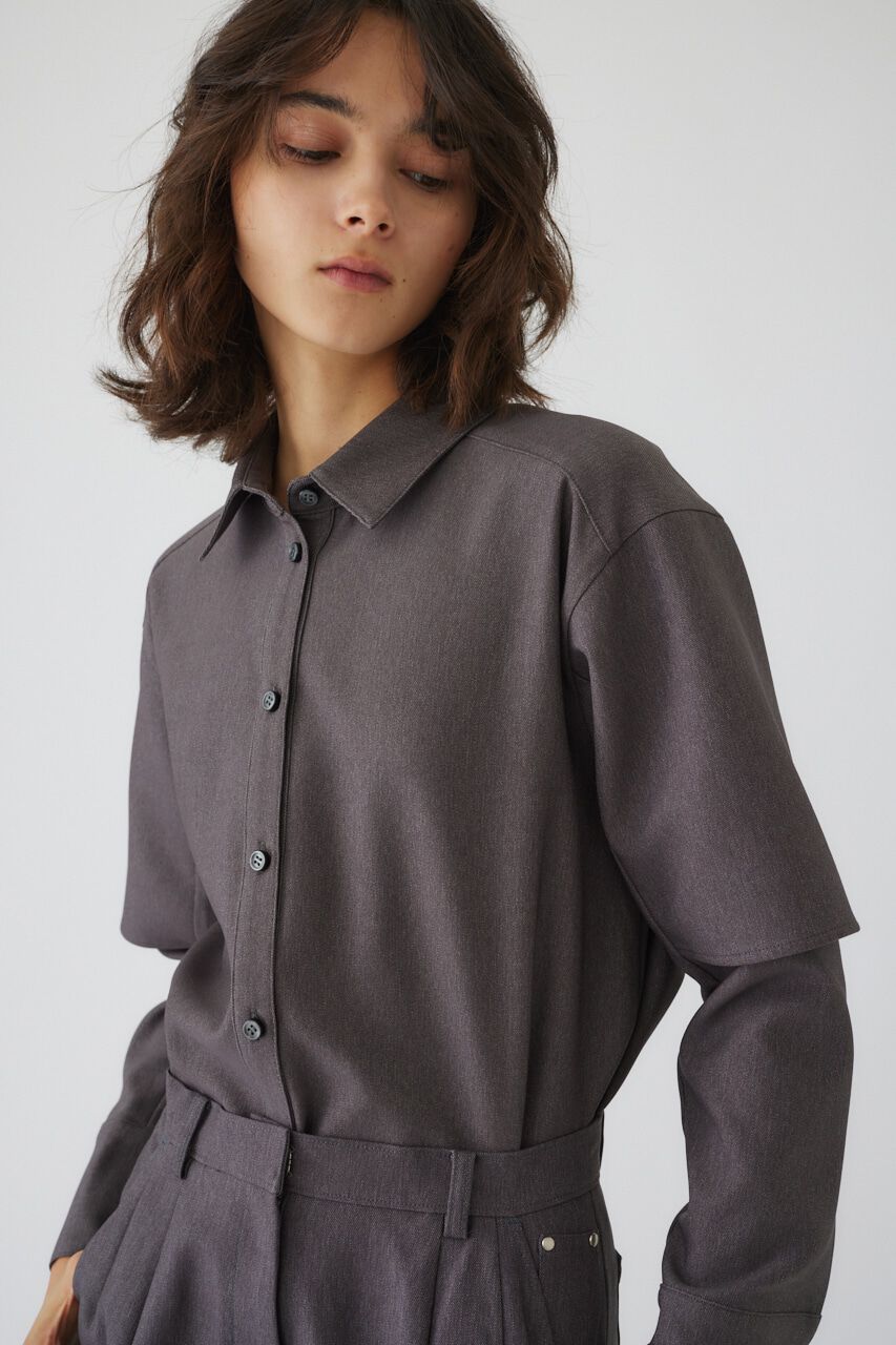 RIM.ARK 「Fake denim SH」|シャツ・ブラウス|