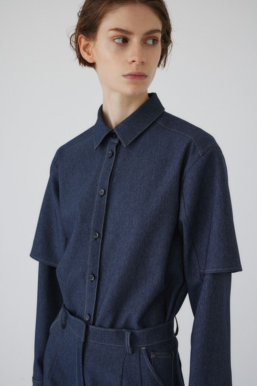 RIM.ARK 「Fake denim SH」|シャツ・ブラウス|