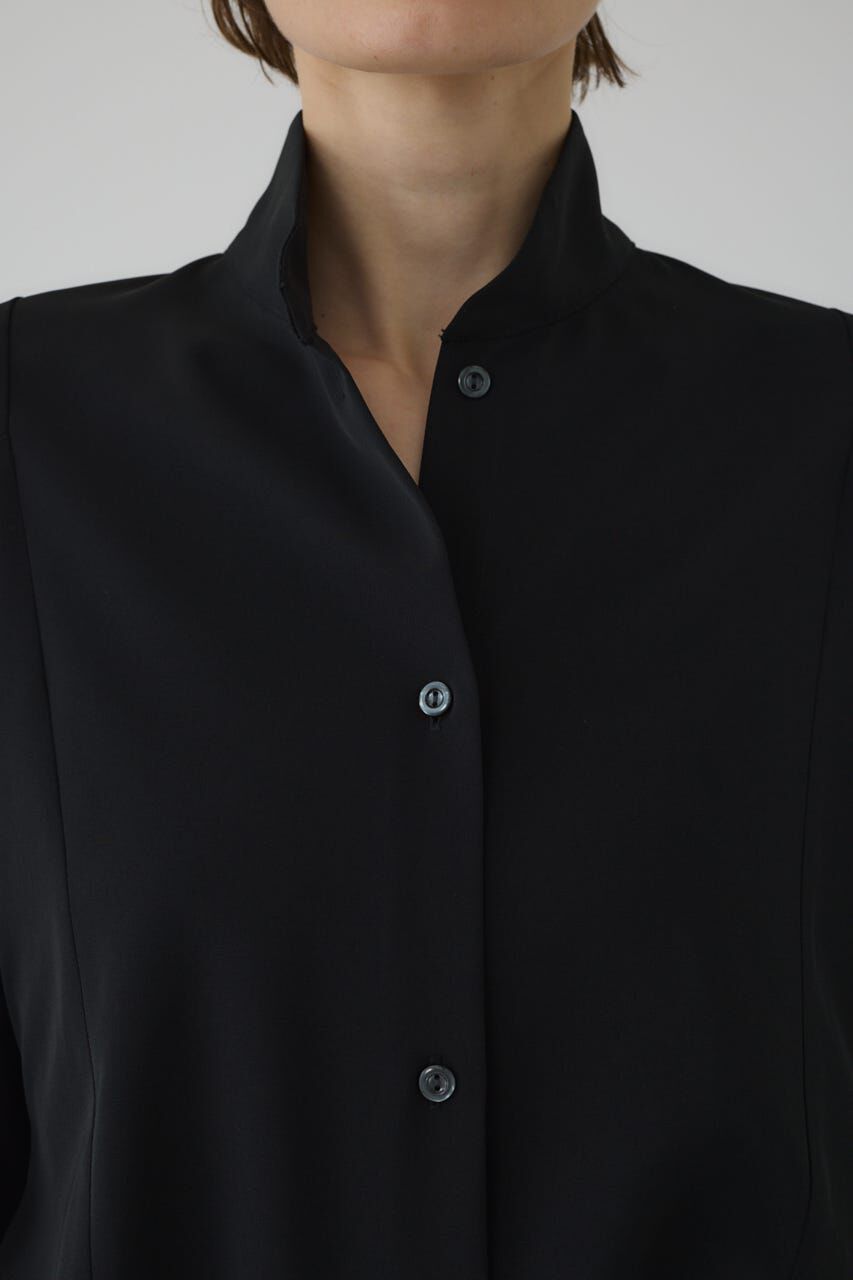 RIM.ARK 「Stand collar volume blouse」|シャツ・ブラウス|