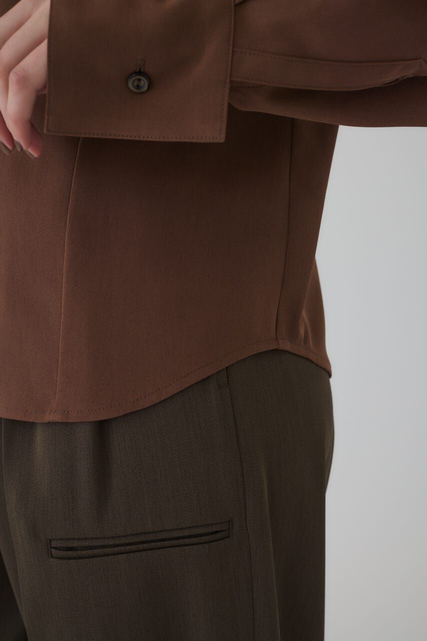 RIM.ARK 「Stand collar volume blouse」|シャツ・ブラウス|