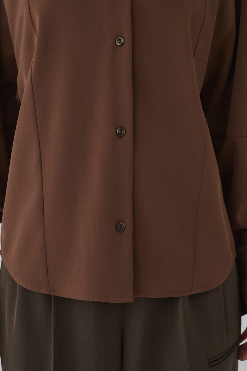 RIM.ARK 「Stand collar volume blouse」|シャツ・ブラウス|