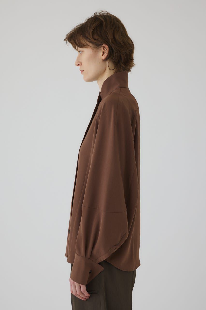 RIM.ARK 「Stand collar volume blouse」|シャツ・ブラウス|