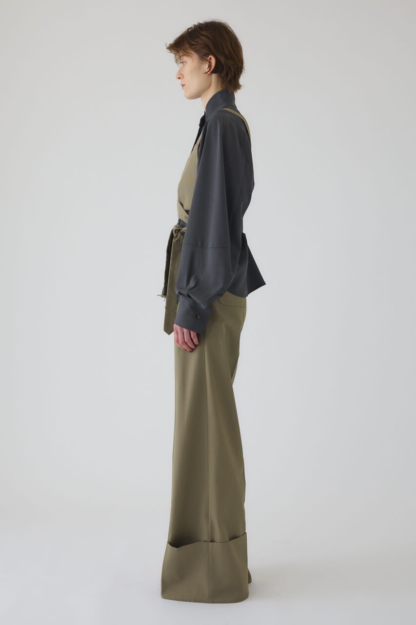 RIM.ARK 「Stand collar volume blouse」|シャツ・ブラウス|