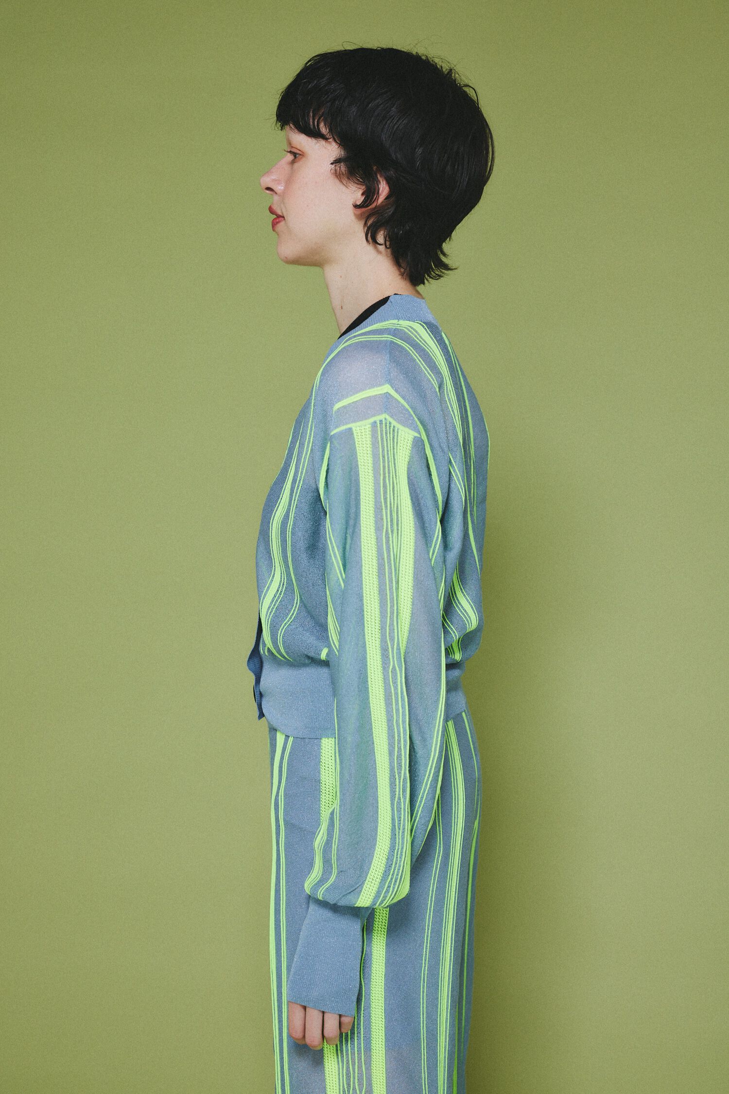 HeRIN.CYE「Ramdom patten cardigan」|ニット・セーター|