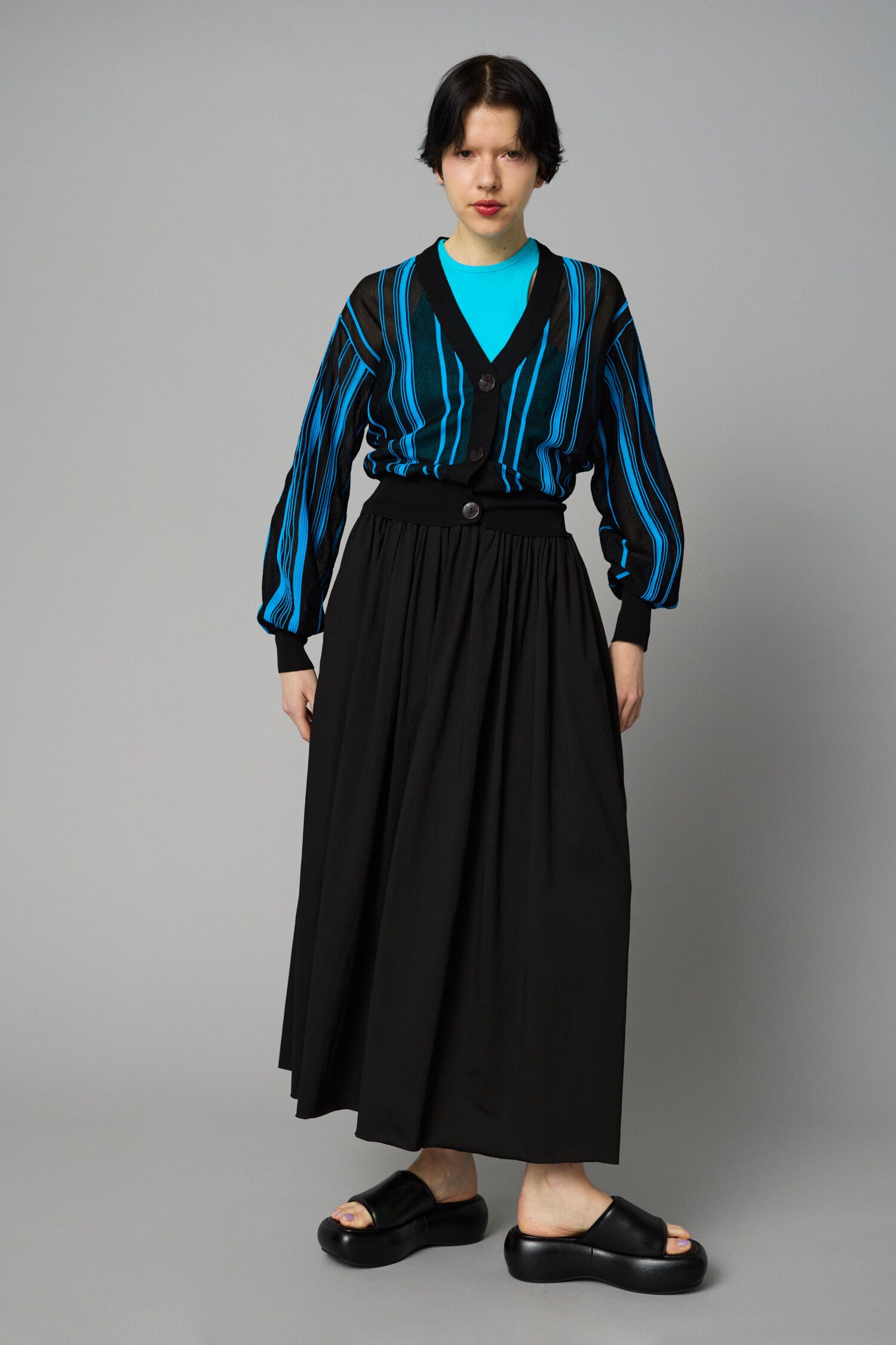 HeRIN.CYE「Ramdom patten cardigan」|ニット・セーター|