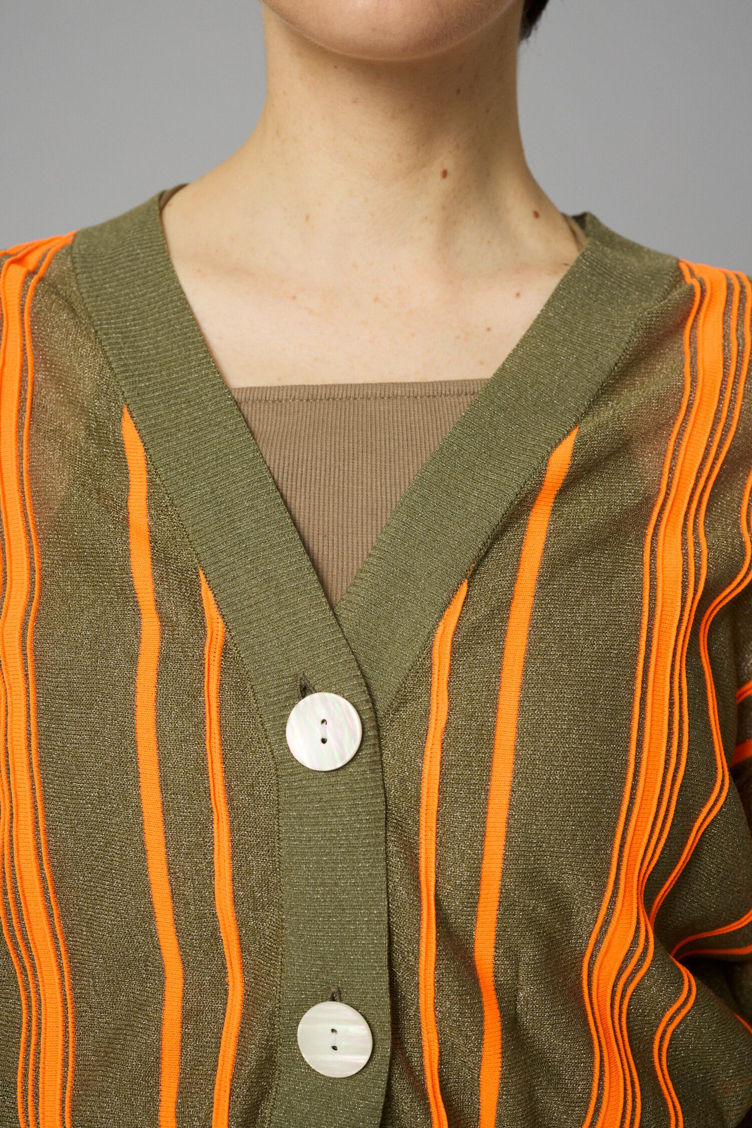 HeRIN.CYE「Ramdom patten cardigan」|ニット・セーター|