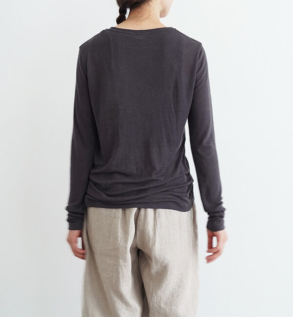 オローネ「マイアンダーカットソー」|Tシャツ・カットソー|