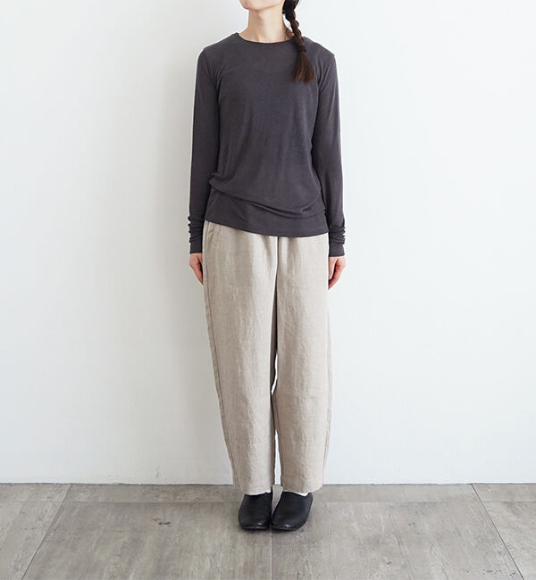 オローネ「マイアンダーカットソー」|Tシャツ・カットソー|