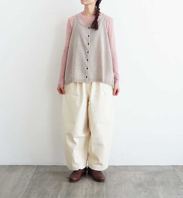 オローネ「マイアンダーカットソー」|Tシャツ・カットソー|