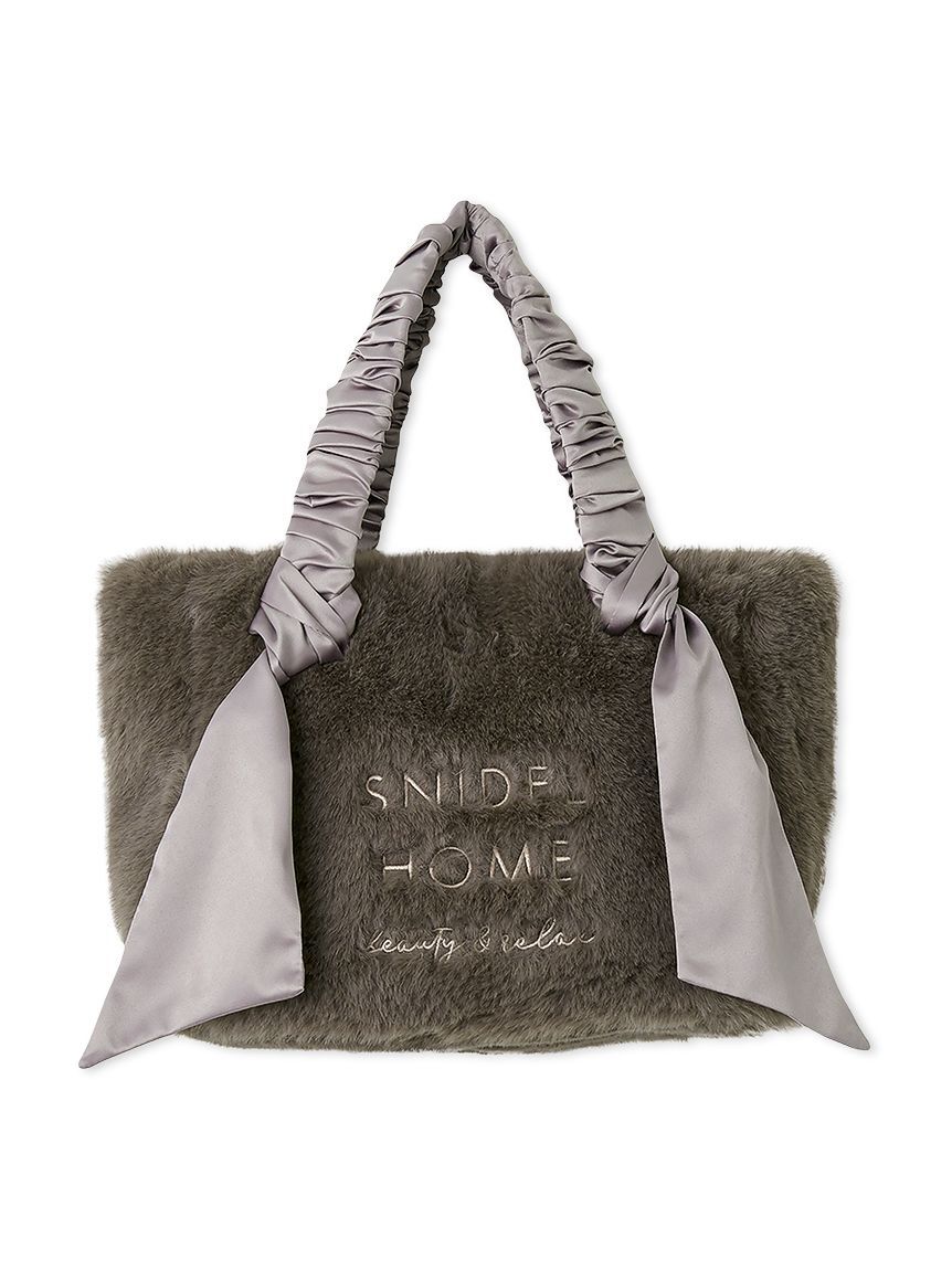 SNIDEL HOME「ファーバッグ」|ハンドバッグ|CGRY