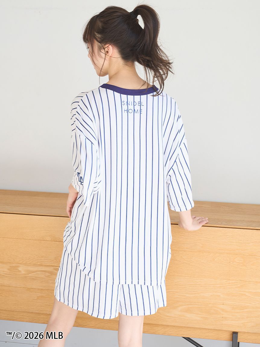 SNIDEL HOME「【MLB】Tシャツセットアップ」|ルームウェア|