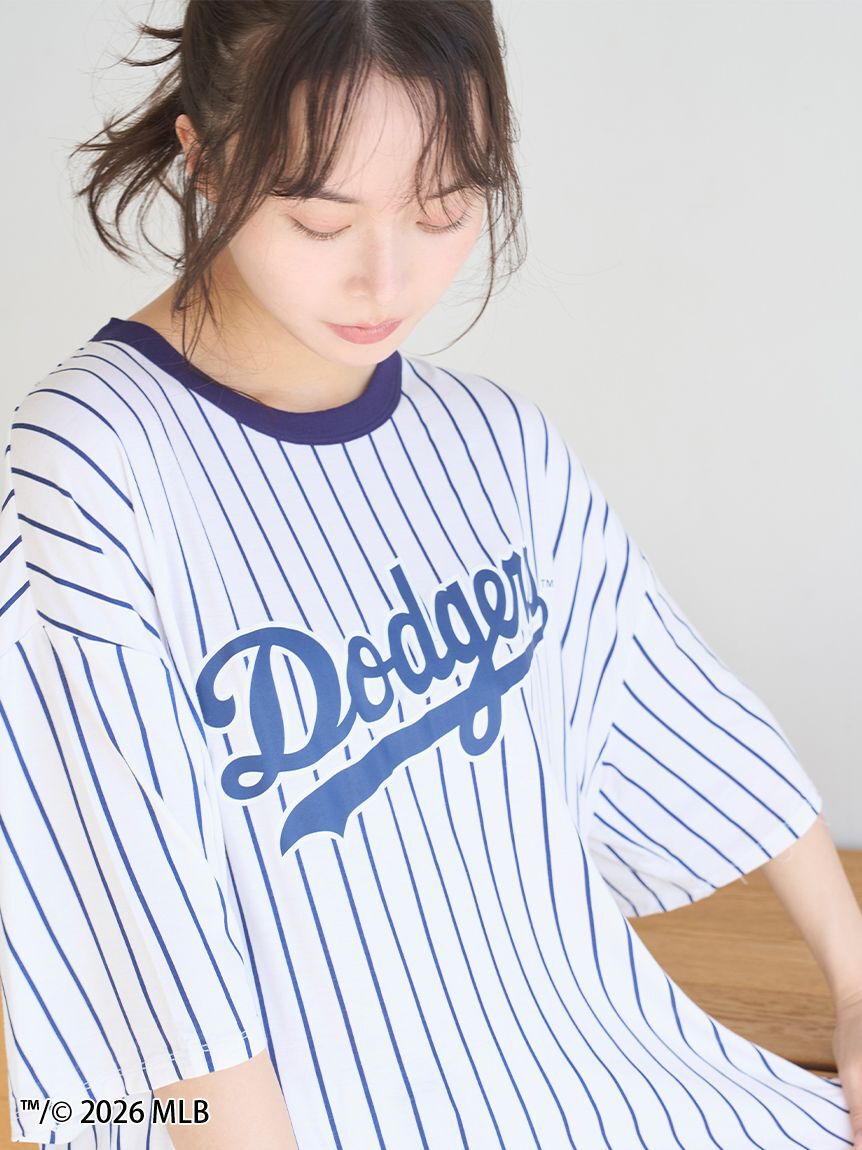 SNIDEL HOME「【MLB】Tシャツセットアップ」|ルームウェア|