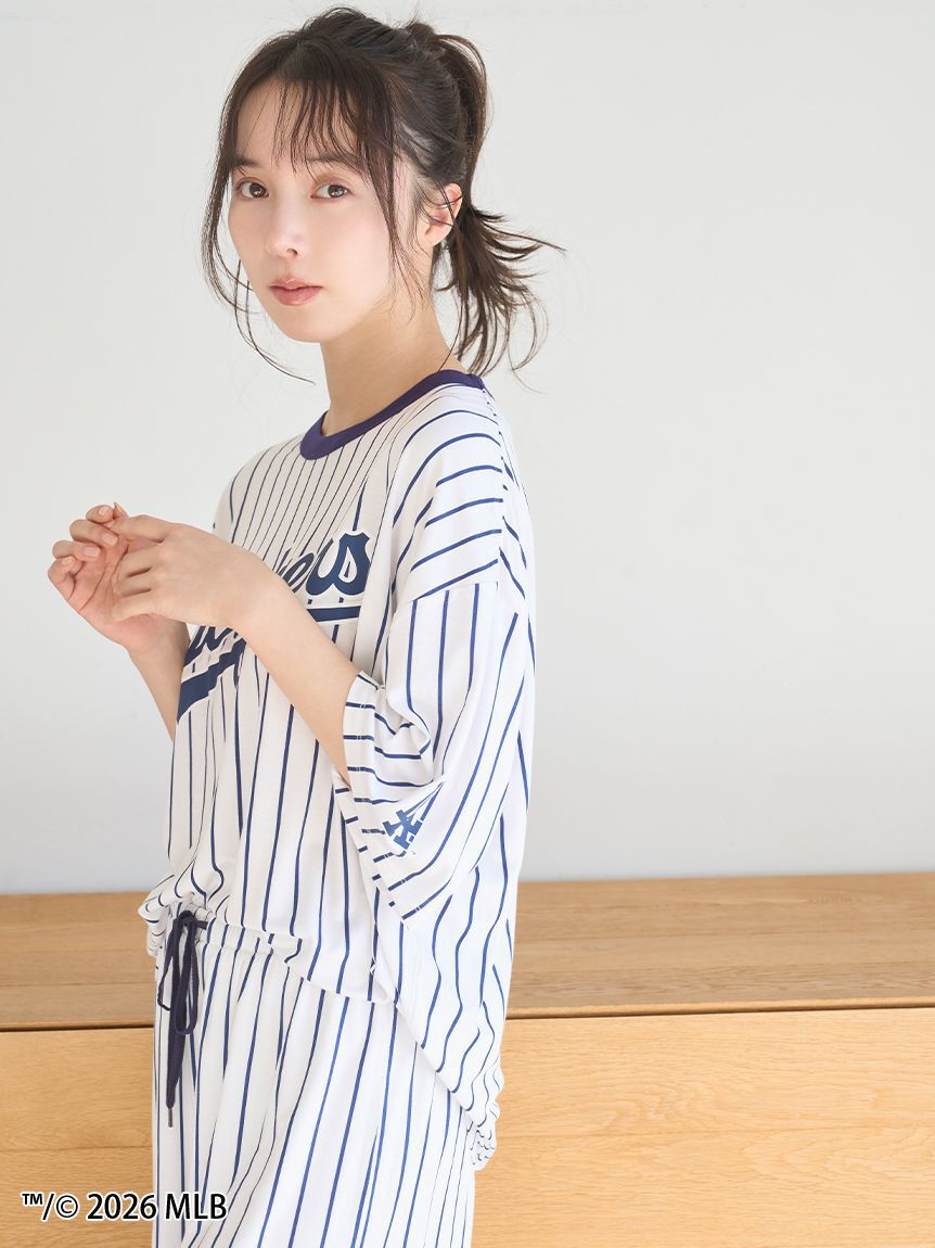 SNIDEL HOME「【MLB】Tシャツセットアップ」|ルームウェア|