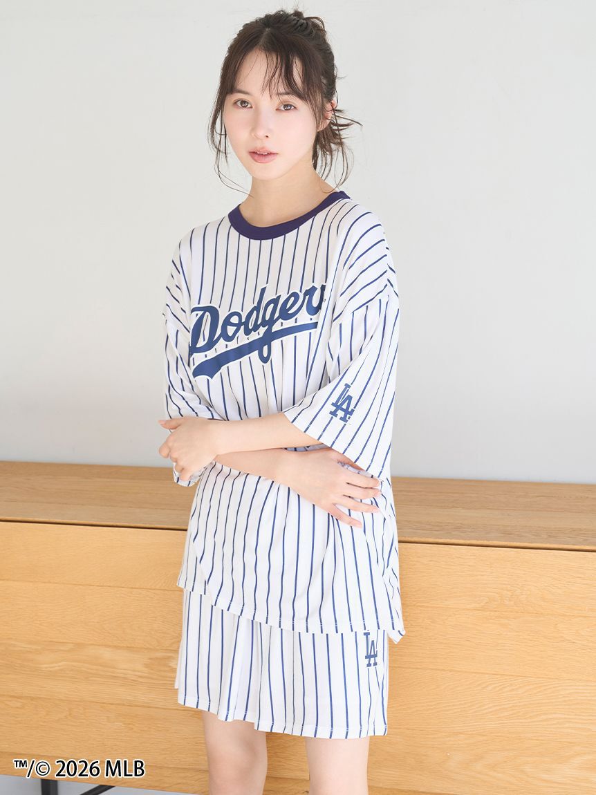 SNIDEL HOME「【MLB】Tシャツセットアップ」|ルームウェア|