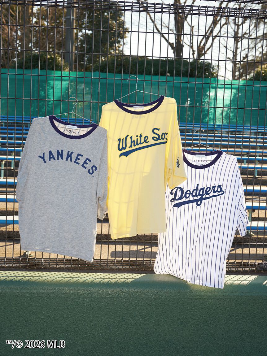 SNIDEL HOME「【メンズ】【MLB】Tシャツセットアップ」|ルームウェア|