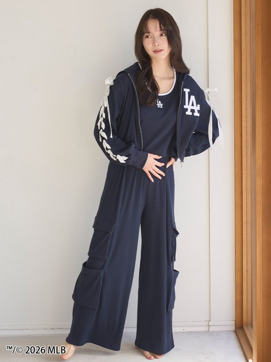 SNIDEL HOME「【MLB】カットカーブパンツ」|ルームウェア|