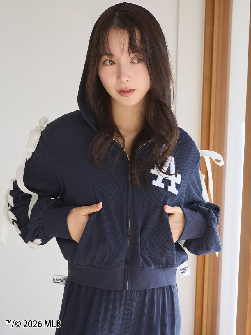 SNIDEL HOME「【MLB】カットフーディー」|ルームウェア|