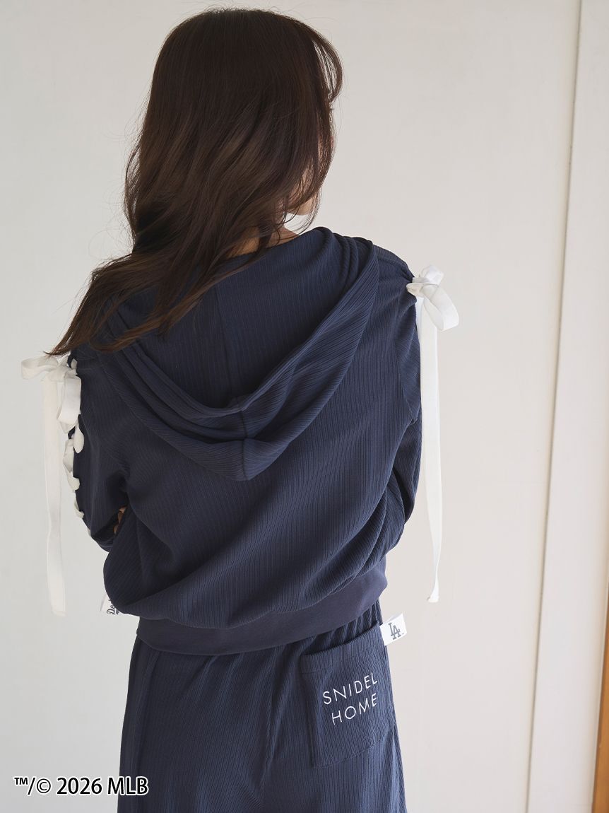 SNIDEL HOME「【MLB】カットフーディー」|ルームウェア|