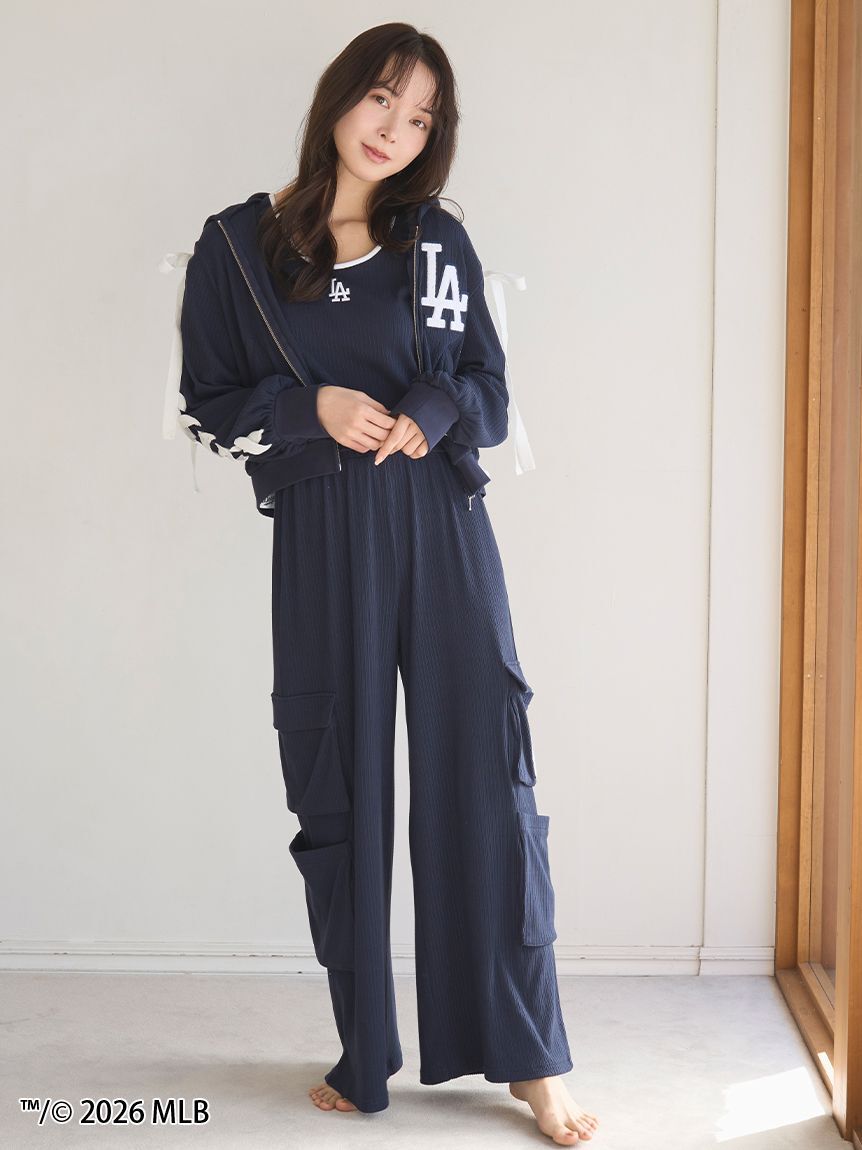 SNIDEL HOME「【MLB】カットフーディー」|ルームウェア|