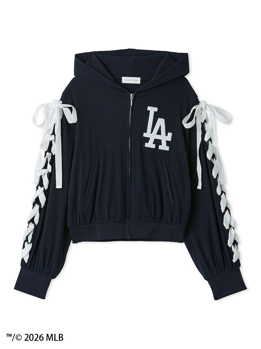 SNIDEL HOME「【MLB】カットフーディー」|ルームウェア|NVY
