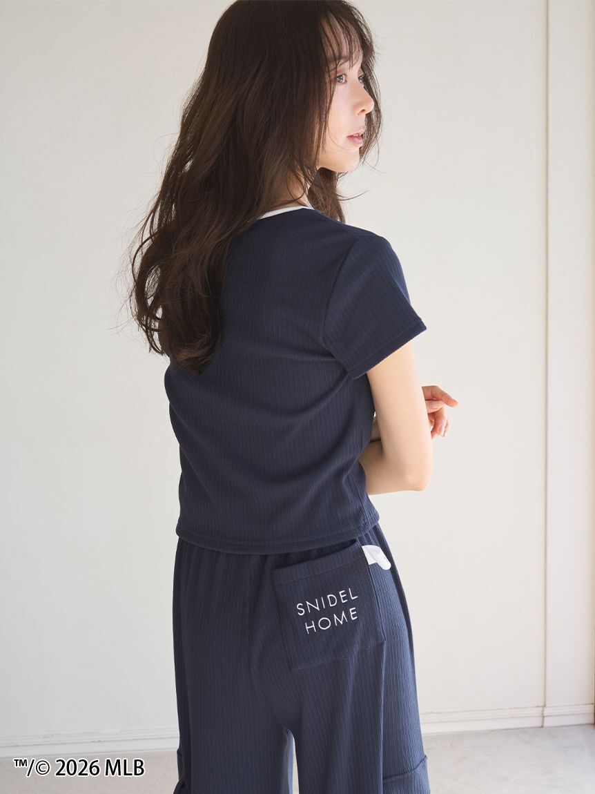 SNIDEL HOME「【MLB】カットTシャツ」|ルームウェア|