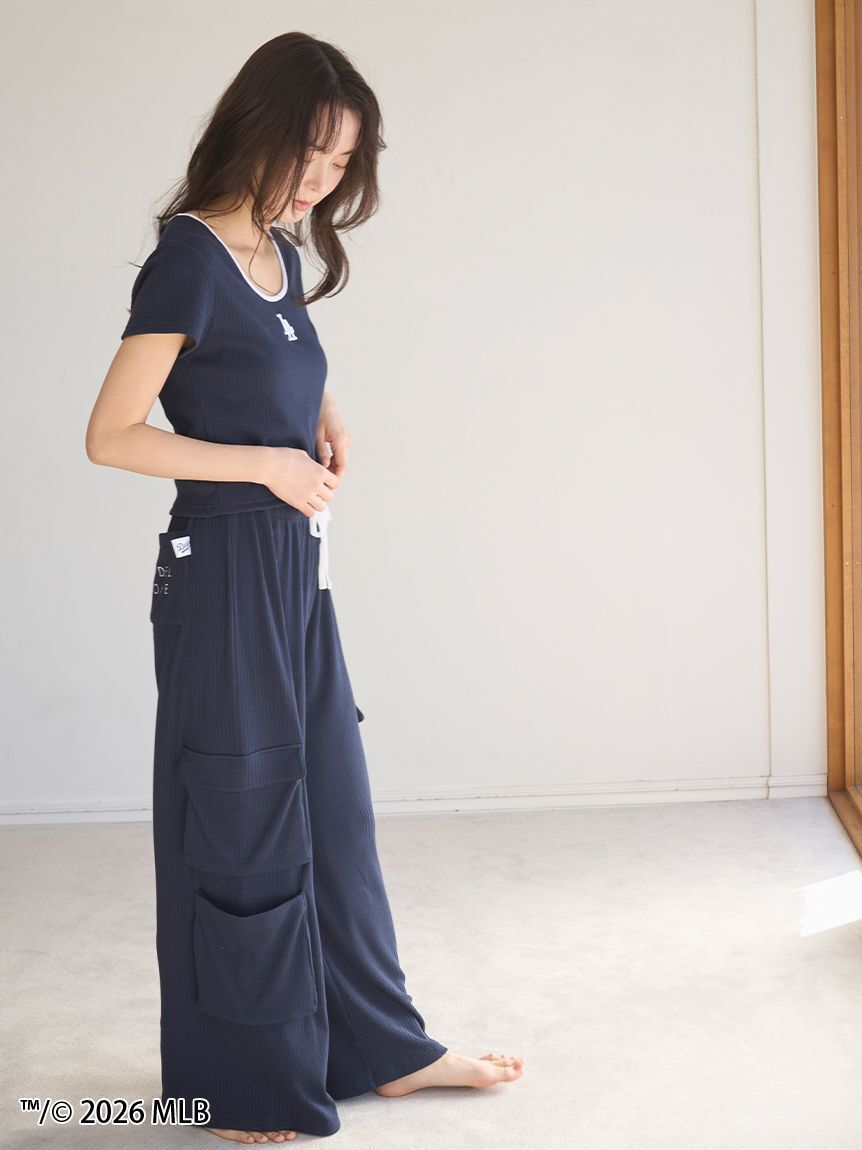 SNIDEL HOME「【MLB】カットTシャツ」|ルームウェア|