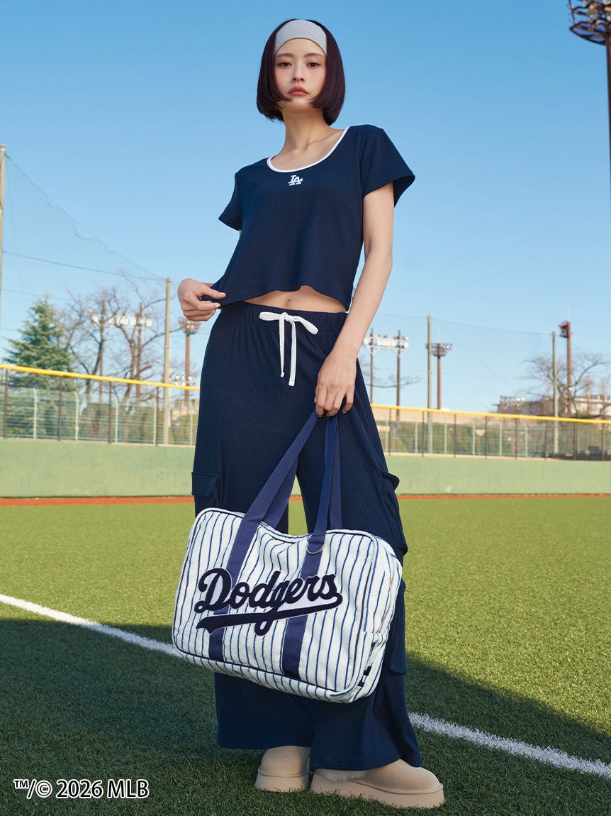 SNIDEL HOME「【MLB】パイルバッグ」|ハンドバッグ|