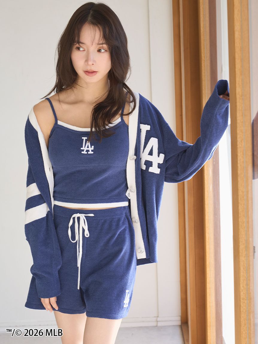 SNIDEL HOME「【MLB】ニットショートパンツ」|ルームウェア|