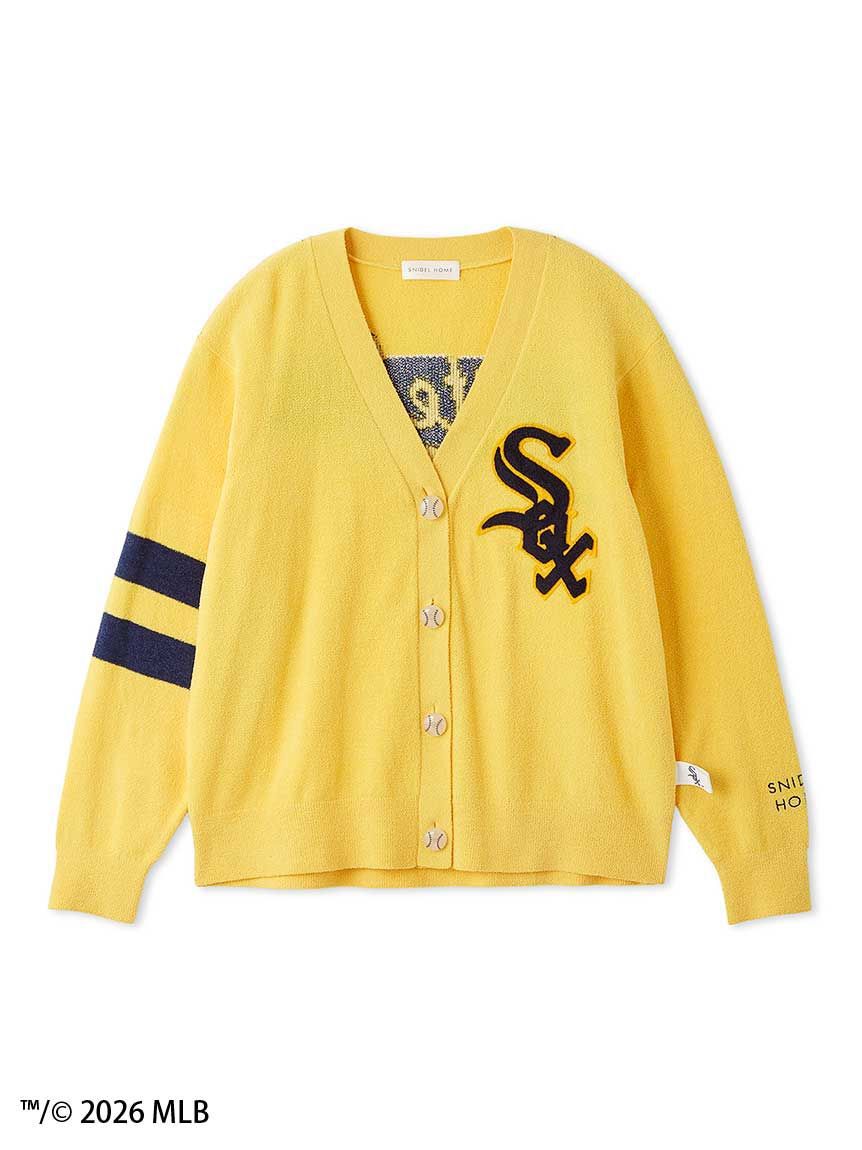 SNIDEL HOME「【MLB】ニットカーディガン」|ルームウェア|YEL