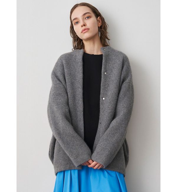 ELENDEEK「BASIC CN RACCOON MIX W CARDIGAN」|カーディガン|